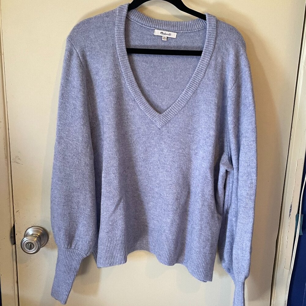 Madewell Balloon Sleeve Sweater